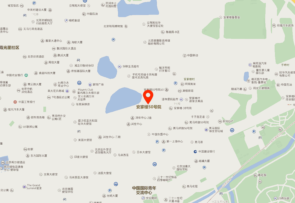 燕莎50号位置地图